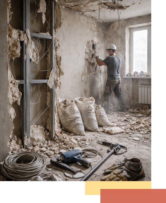 Профессиональный демонтаж зданий и конструкций в Владикавказе