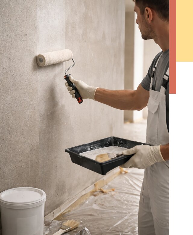 Грунтовка стен в Владикавказе от 2268 руб. м2 — быстро, недорого, с материалом | ОТДЕЛОЧНИК-Вкз