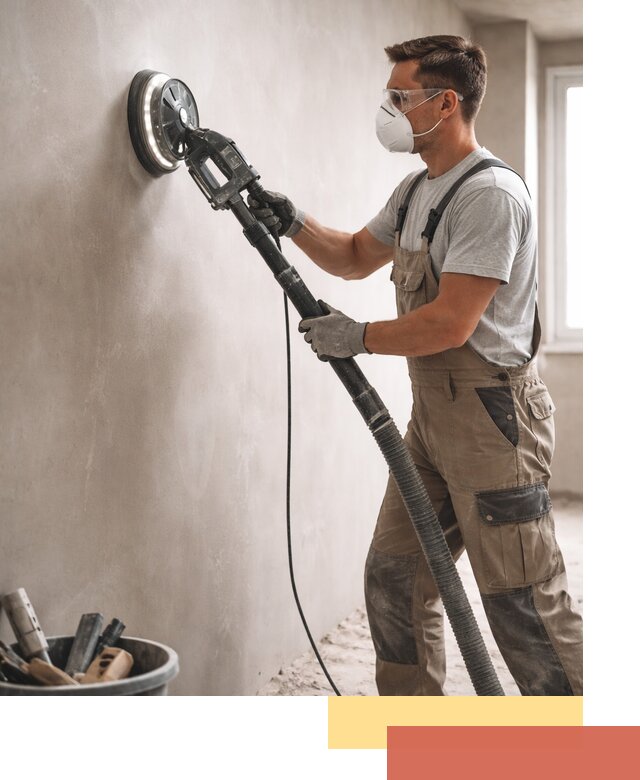 Профессиональная шлифовка стен в Владикавказе быстро и качественно