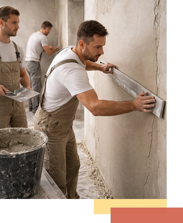 Штукатурка стен без маяков в Владикавказе быстро и качественно