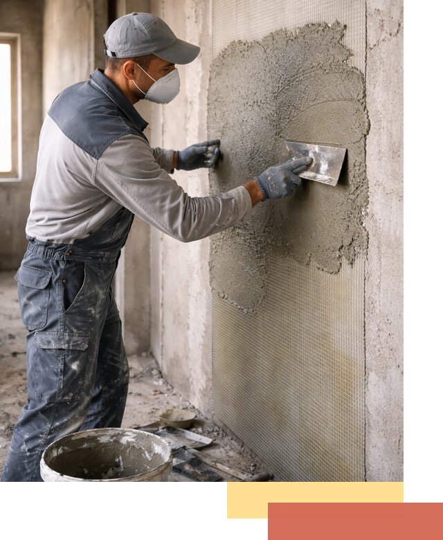 Штукатурка стен по сетке в Владикавказе под ключ качественно и быстро