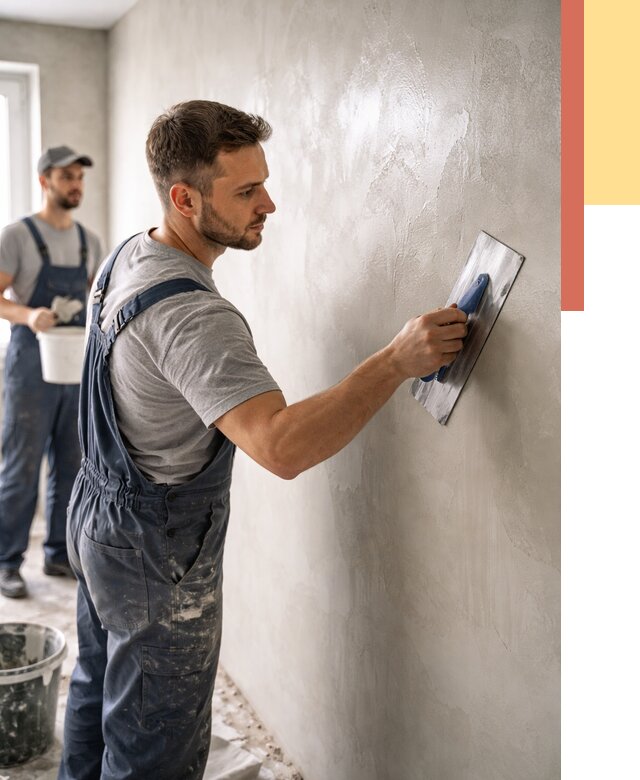 Глянцевание штукатурки стен в Владикавказе от 7731 руб. — услуги и затирка | ОТДЕЛОЧНИК-Вкз