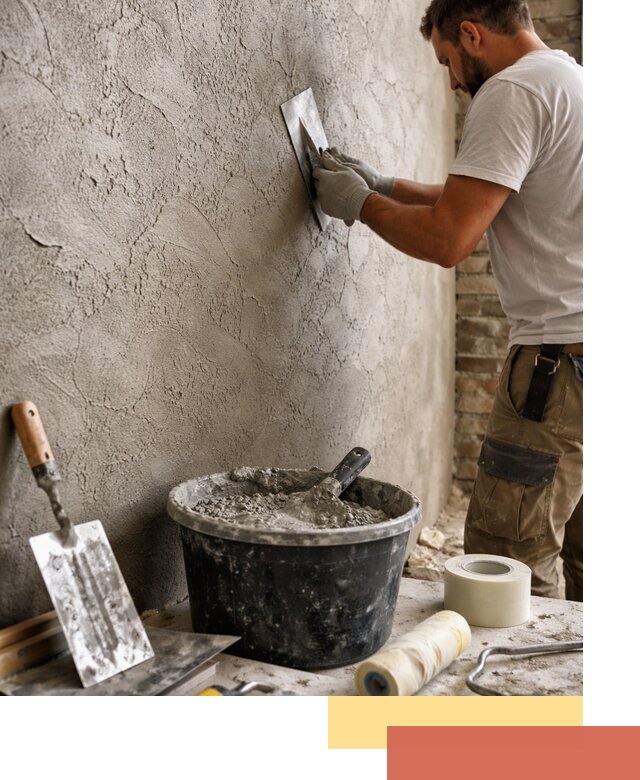 Декоративная штукатурка лофт в Владикавказе — отделка стен и потолков