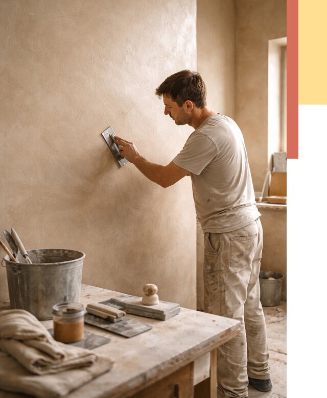 Марокканская штукатурка таделакт в Владикавказе под ключ от 4329 руб. | ОТДЕЛОЧНИК-Вкз