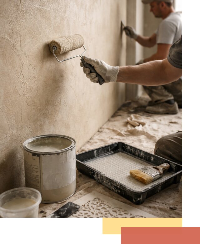 Лессирующая краска для декоративной отделки в Владикавказе