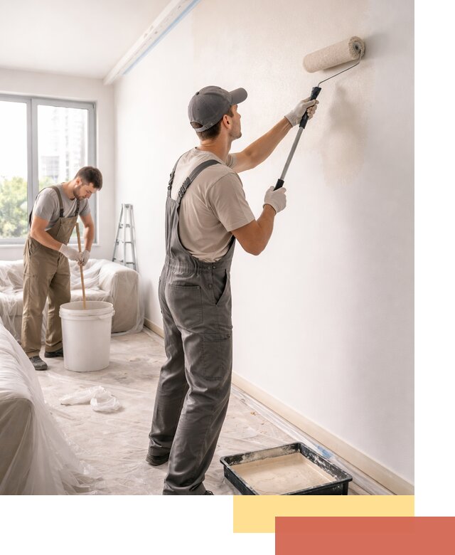 Покраска стен в офисе в Владикавказе — быстрый и качественный ремонт