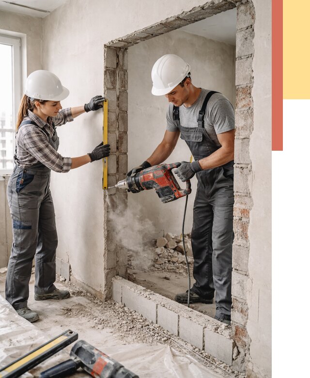 Создание проемов в стенах в Владикавказе от 6700 руб. — алмазная резка и расширение | ОТДЕЛОЧНИК-Вкз