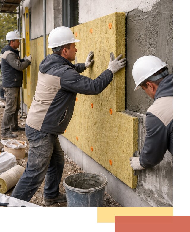 Утепление стен минватой в Владикавказе — тепло и звукоизоляция