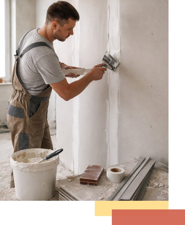 Шпаклевка перегородок из гипсокартона в Владикавказе качественно и быстро