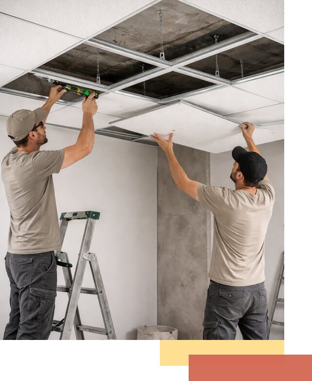 Монтаж потолка Армстронг под ключ в Владикавказе