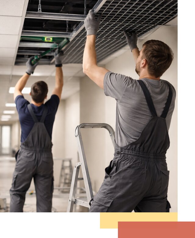 Монтаж потолка Грильято в Владикавказе: установка под ключ качественно