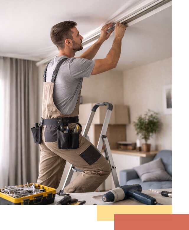 Ремонт натяжных потолков в Владикавказе — качественно и оперативно