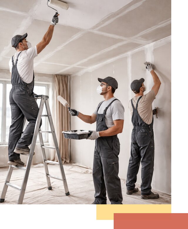 Покраска потолка из гипсокартона в Владикавказе качественно и недорого