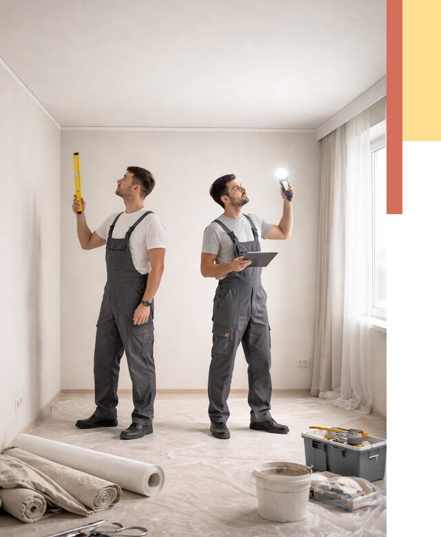 Отделка потолка в Владикавказе недорого от 773 руб/м2 | Услуги ОТДЕЛОЧНИК-Вкз