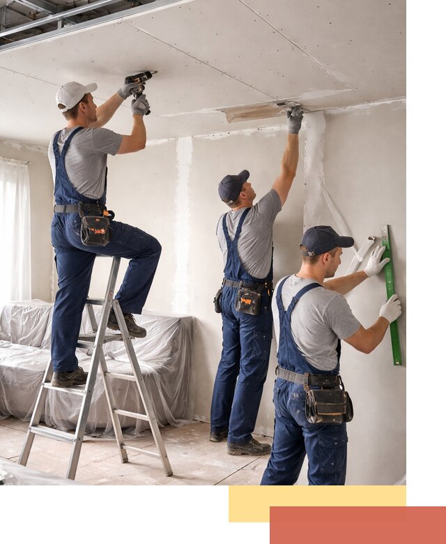 Профессиональная отделка потолка в Владикавказе быстро и качественно