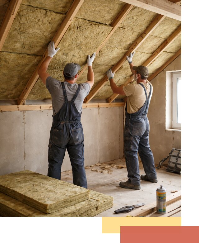 Утепление потолка минеральной ватой в Владикавказе